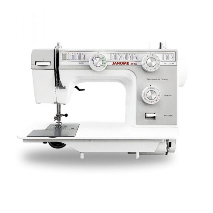 چرخ خیاطی ژانومه (JANOME) مدل 393A