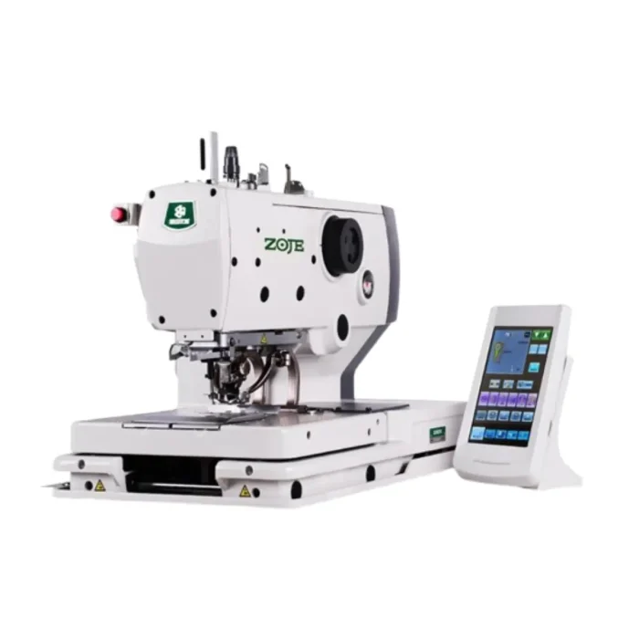چرخ خیاطی مادگی چشمی ضخیم دوز اتومات زوجی ZJ5821A